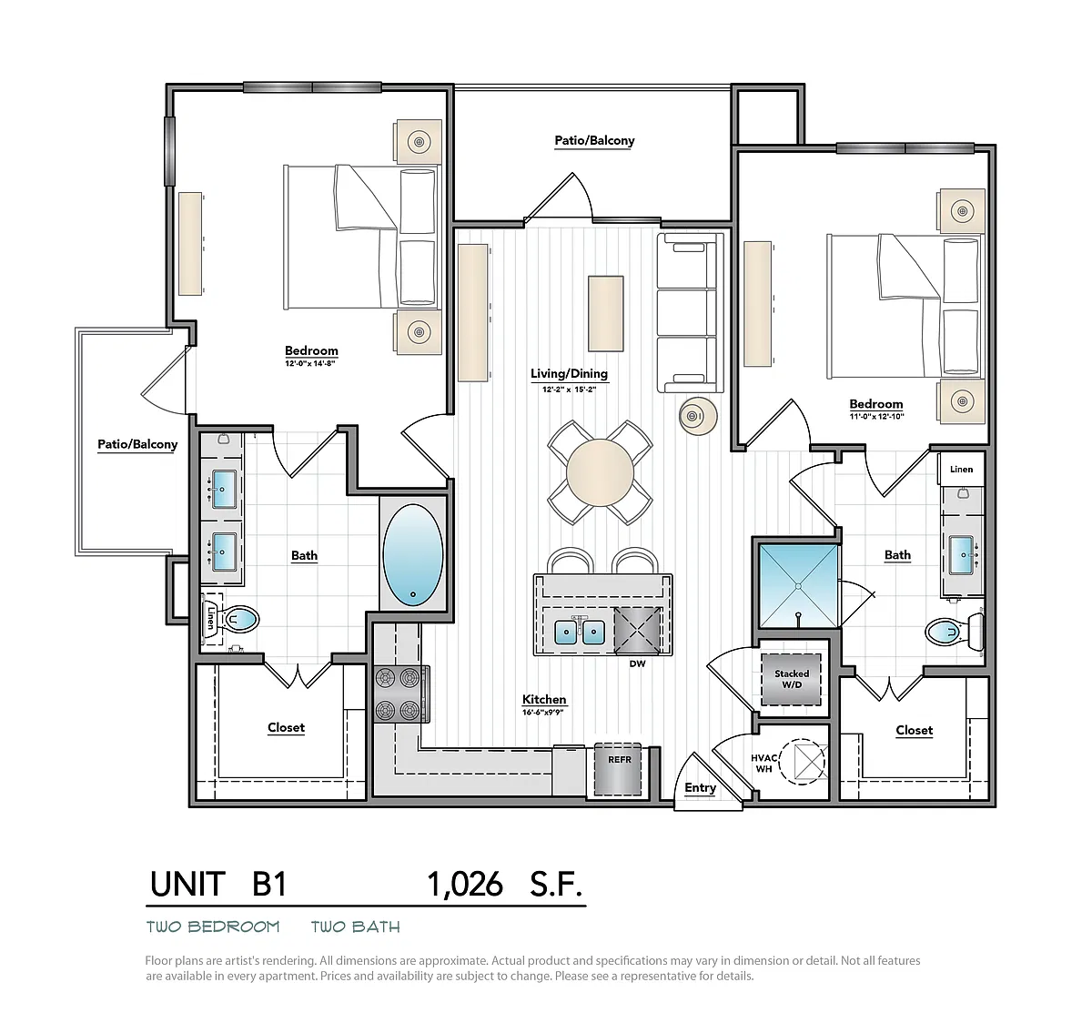 Floor plan B1