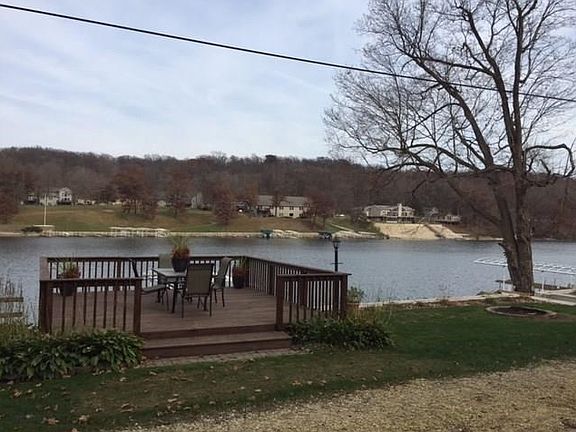 Large Private  Viewing Deck of Lake Delhi
