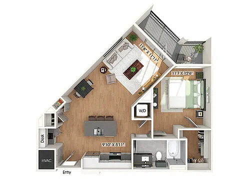 Floor plan A6