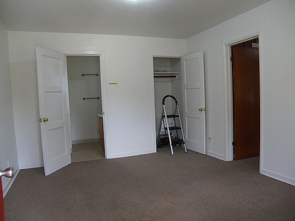 large freshly painted living room