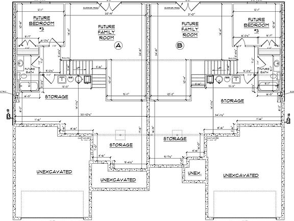 lower level floor plan