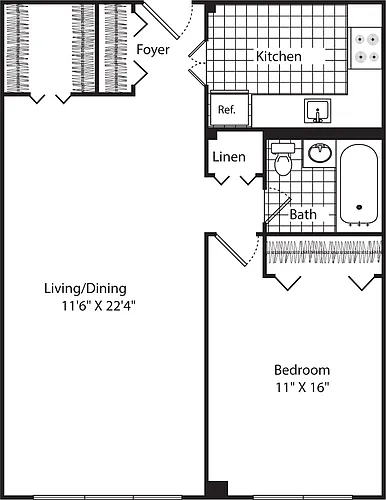 Floor plan The Seville