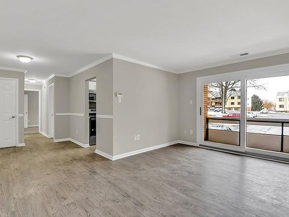 View into Living Room from Front Door