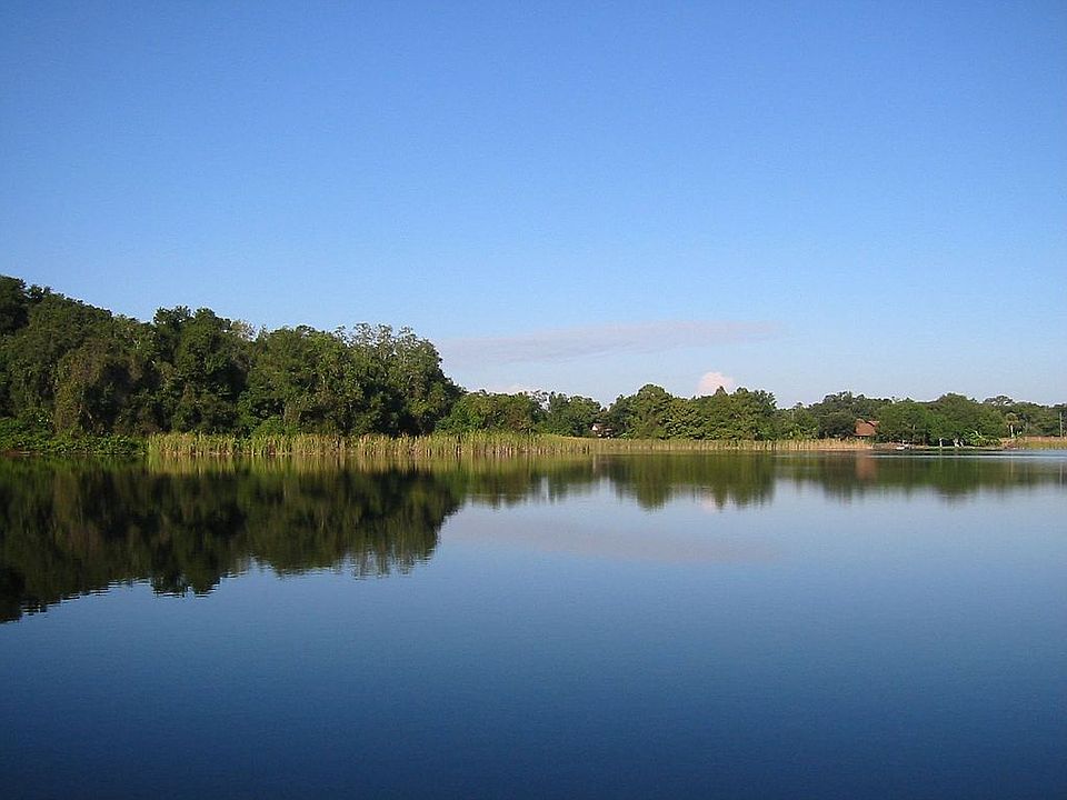 View of lake from dock