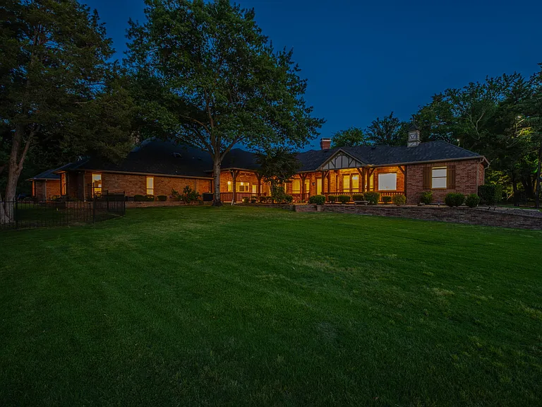 Elegant Brick Estate with Massive Lawn & Professional Landscaping