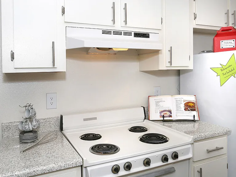 Stove included ask us how to rent refrigerator