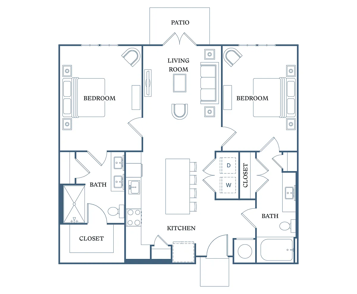 Floor plan CHADWICK