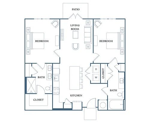 Floor plan CHADWICK