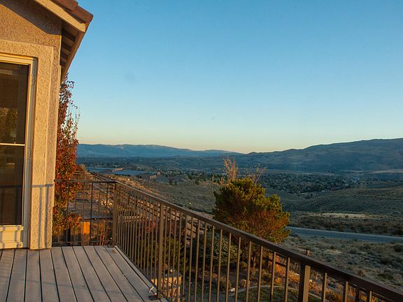 City views from the top deck that sits between the master bedroom and the family room