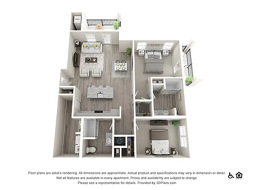 Floor plan The Hampton