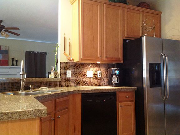 New Granite and backsplash