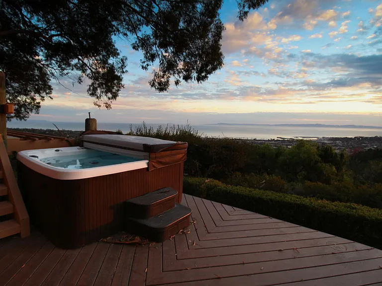 Private sun deck