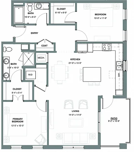Floor plan Meadow