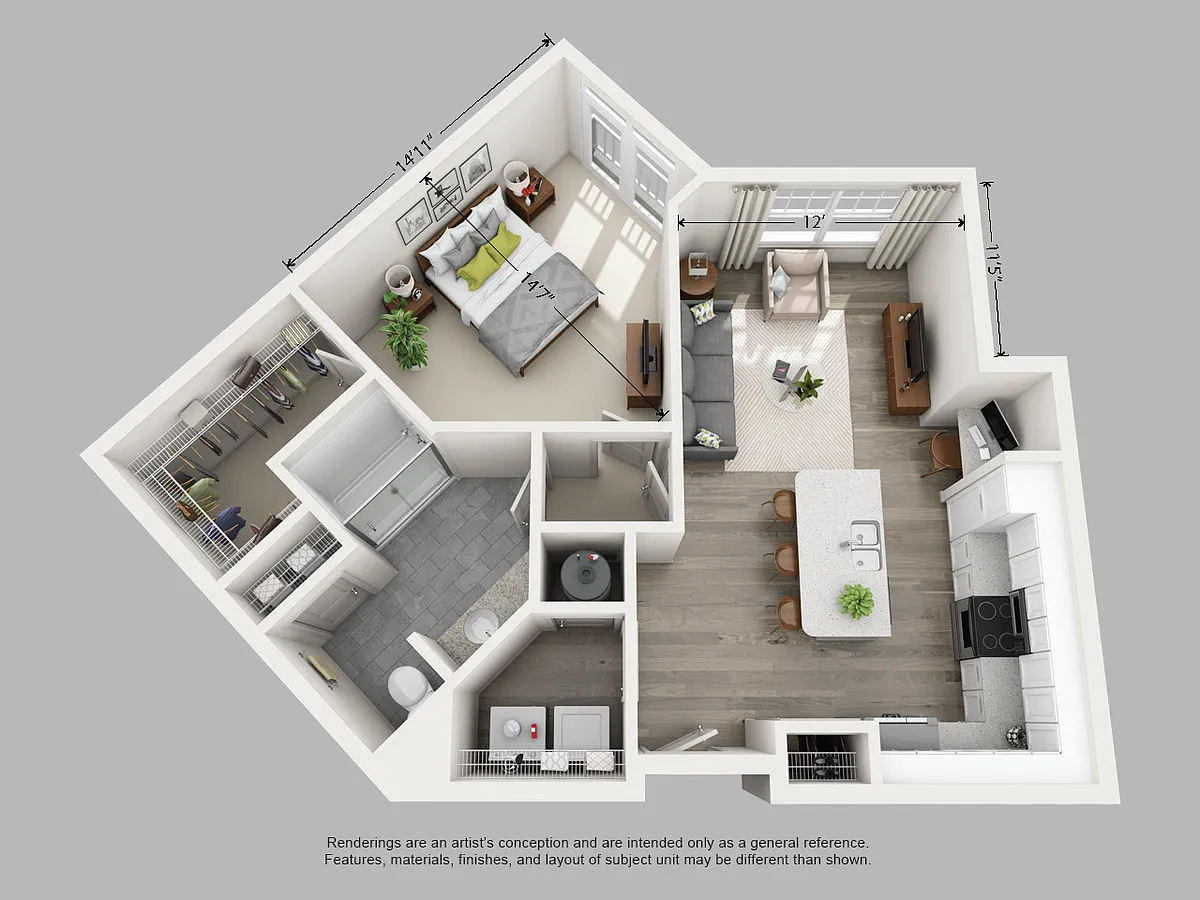 Floor plan The Carillon