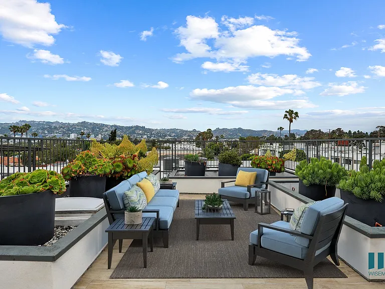 Rooftop Terrace with Seating Area