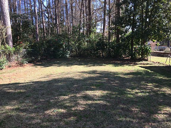 Private backyard