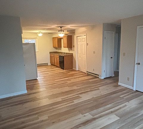 living room to kitchen