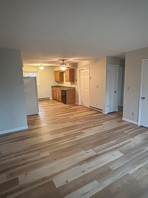 living room to kitchen