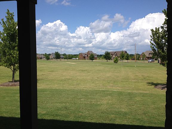 View from the back porch