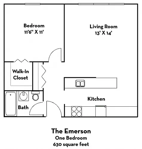 Floor plan The Emerson