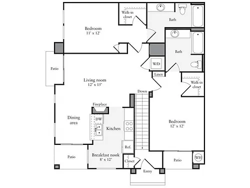 Floor plan 1185