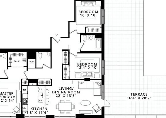 2nd image of 181 18th St APT 608
