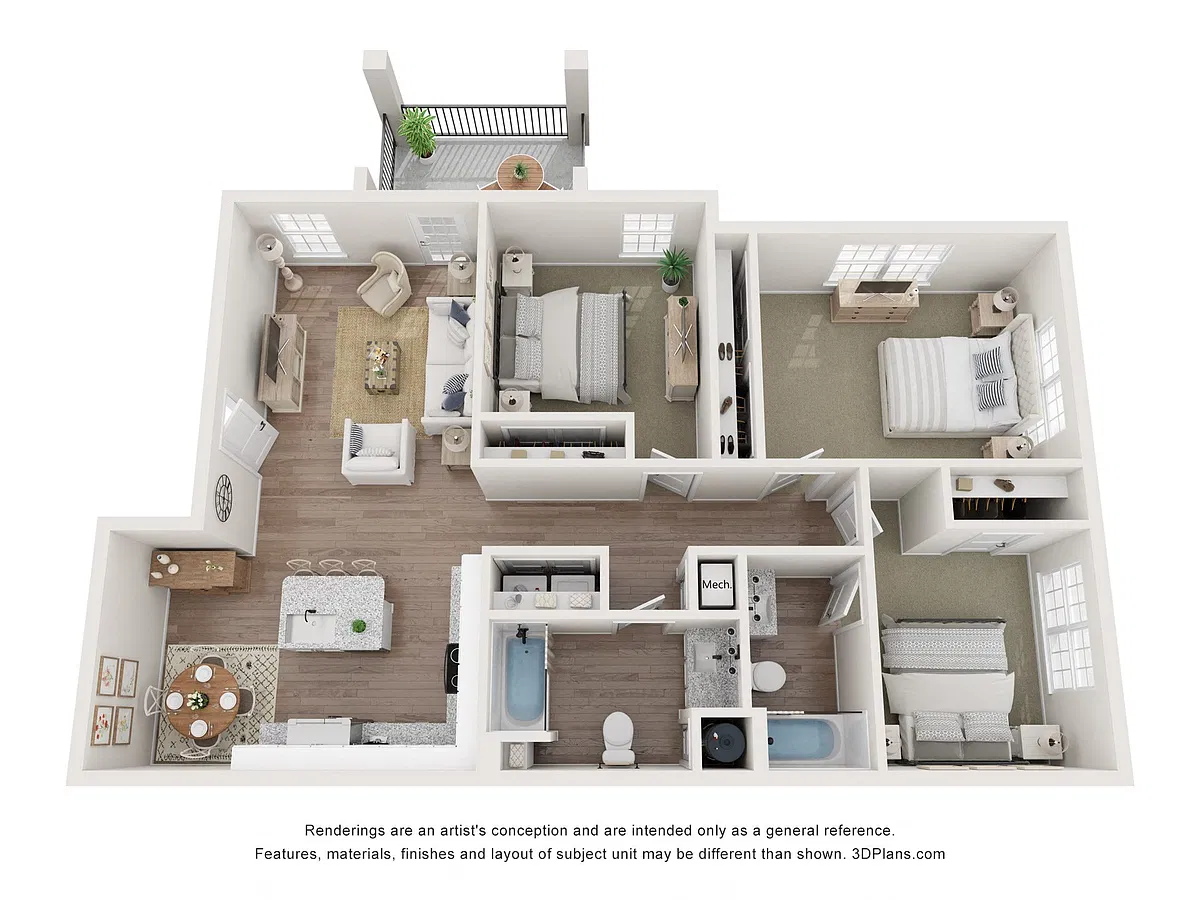 Floor plan C1