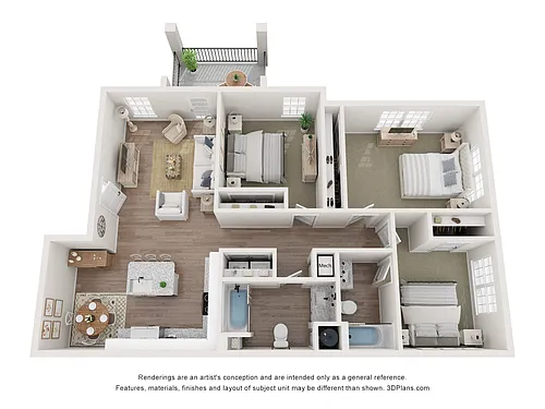 Floor plan C1