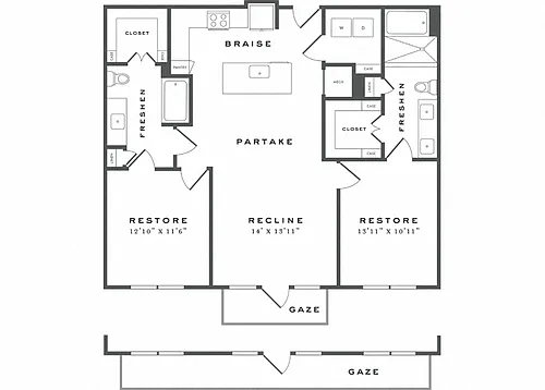 Floor plan B5