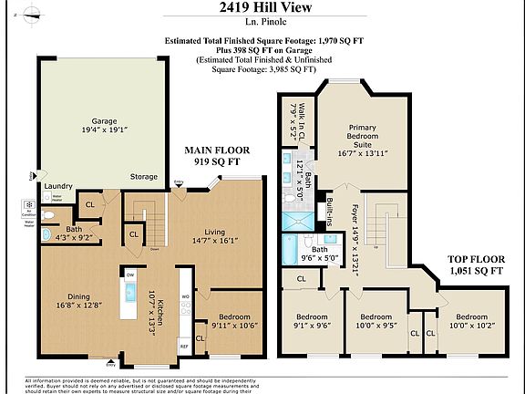 2nd image of 2419 Hill View Ln