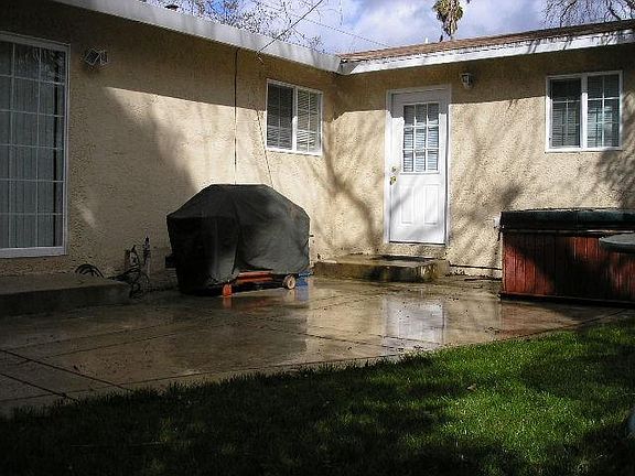 Back patio