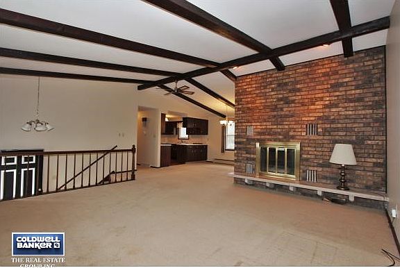 Living Room with Gas fireplace