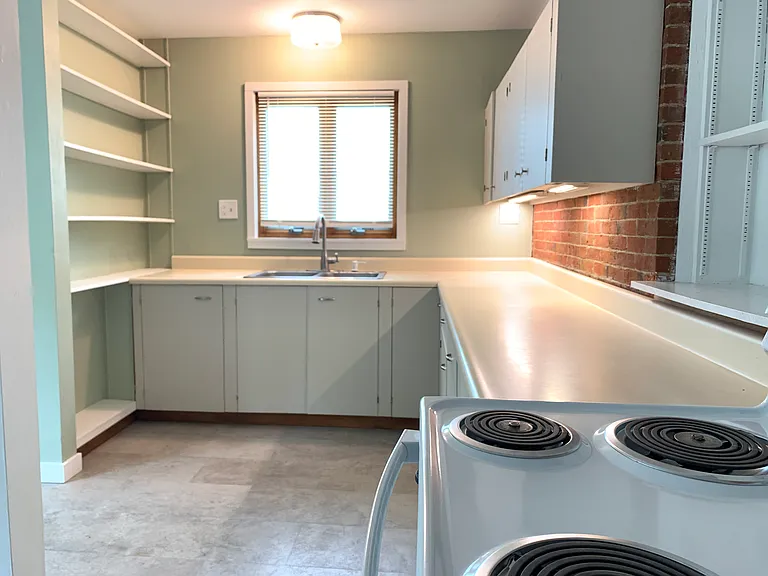 Kitchen, lots of countertop space and cabinets