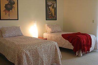 Large master bedroom, good closet space.