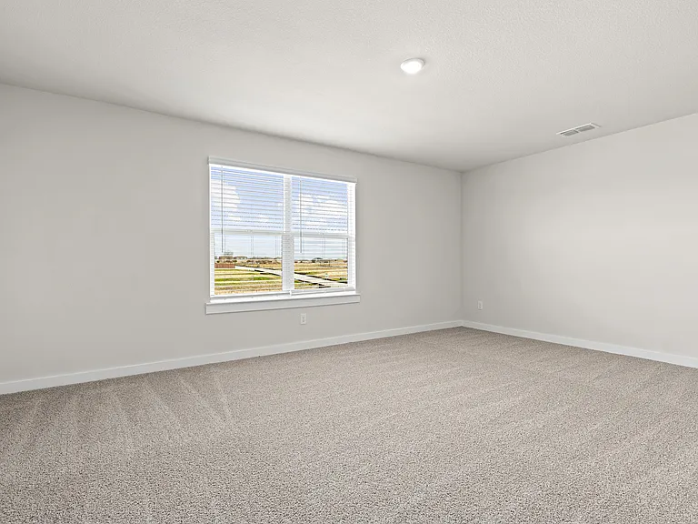 The secondary bedrooms are the perfect space for children's bedrooms and guest rooms.