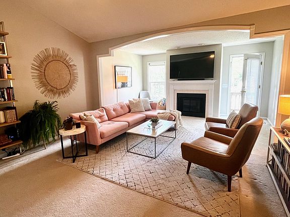 Living Room facing the backyard