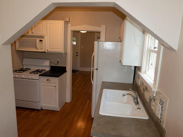 Kitchen viewed from the nook