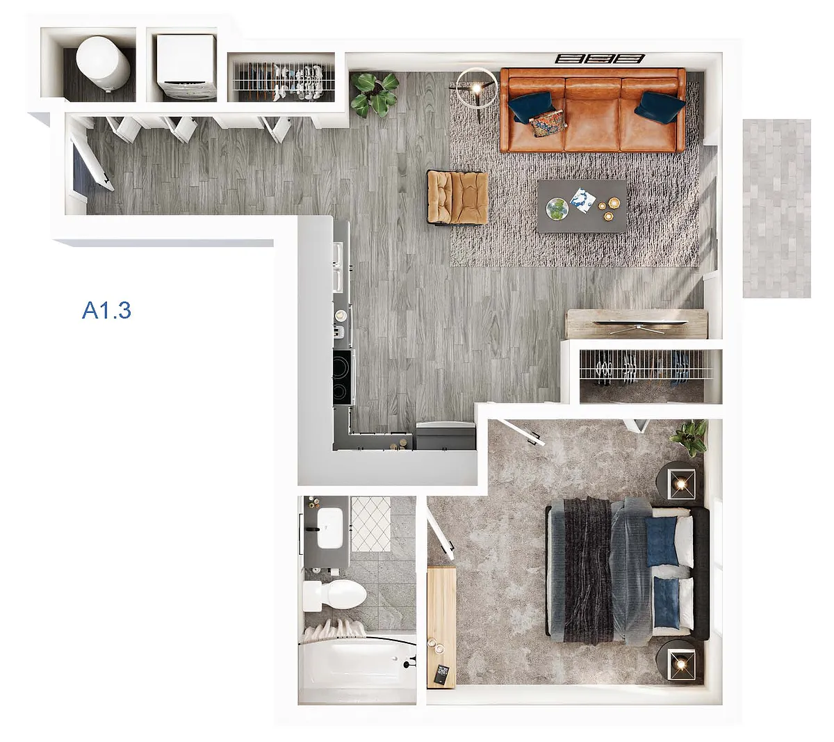 Floor plan A1 3