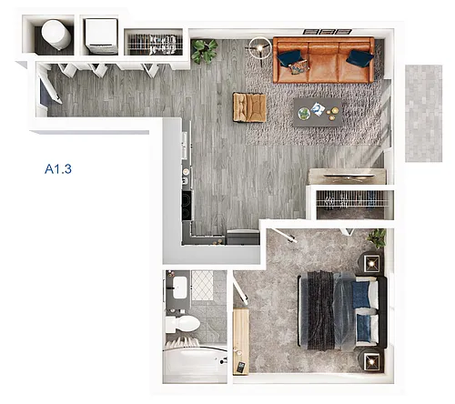 Floor plan A1 3