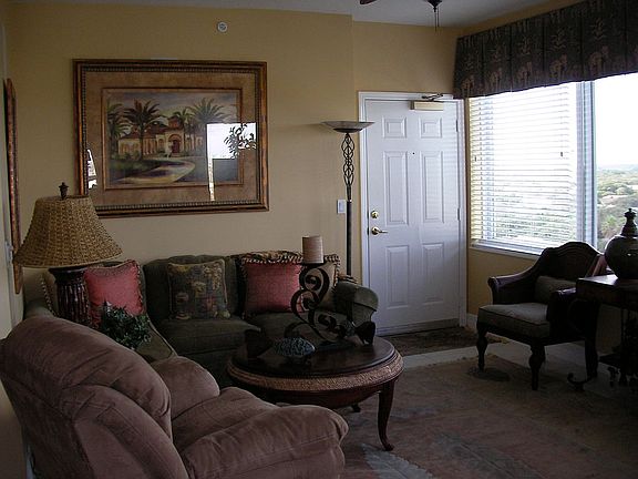 Entry room, full river views