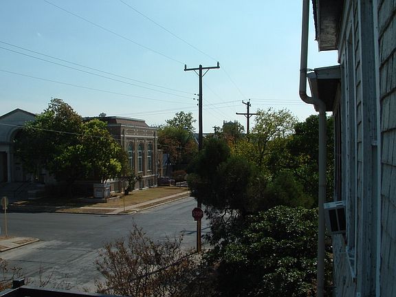 View from balcony