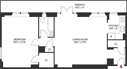 2nd image of 1 University Pl APT 17G