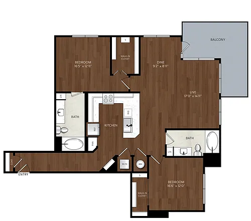 Floor plan B12
