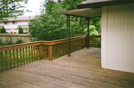 Rear deck, covered MB