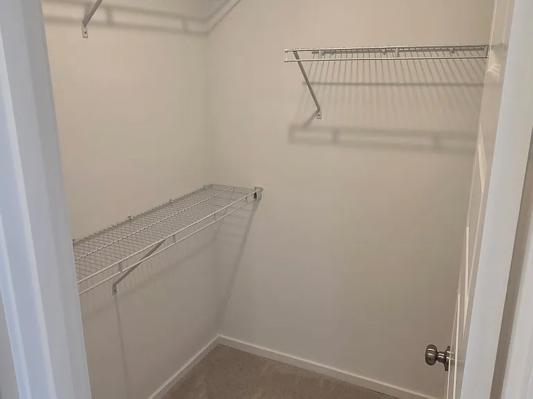 Walk-in closet off the Master.