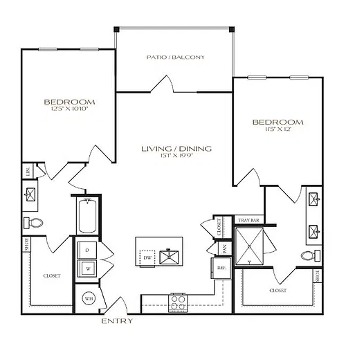 Floor plan B12