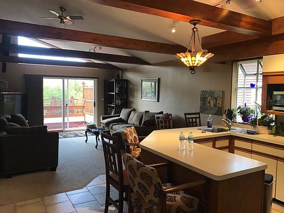 Open Kitchen area with bar