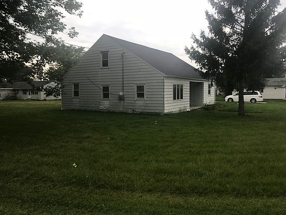 Side view of the house