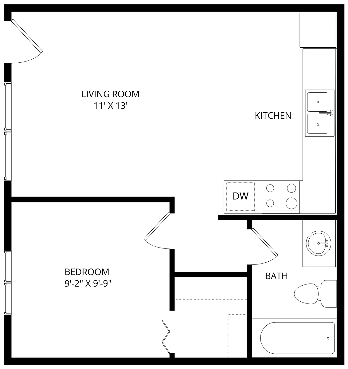 Floor plan A1