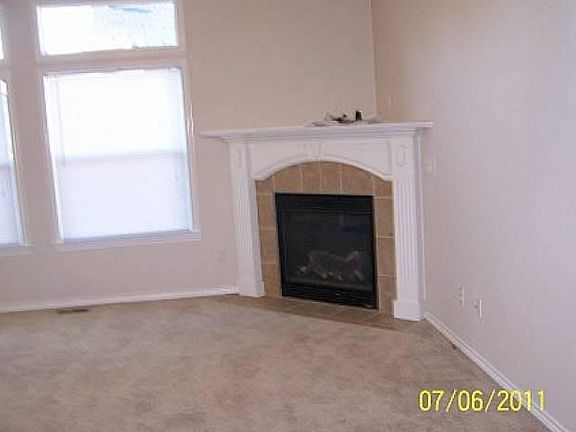 corner fireplace